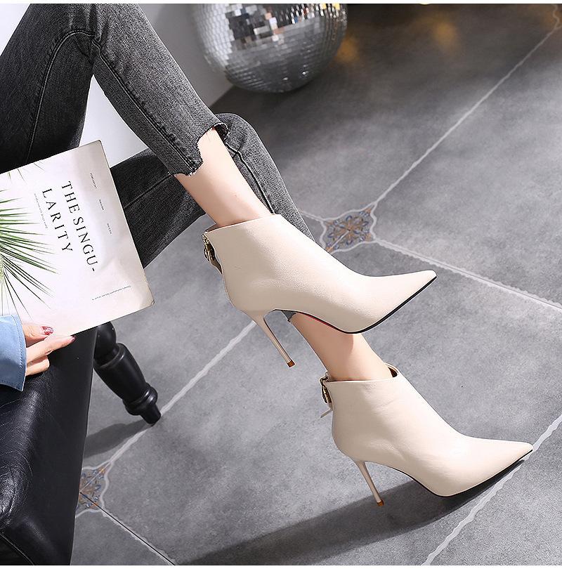 

Short boots for women 2026 new autumn and winter women s boots with slim heels elegant women s boots 34