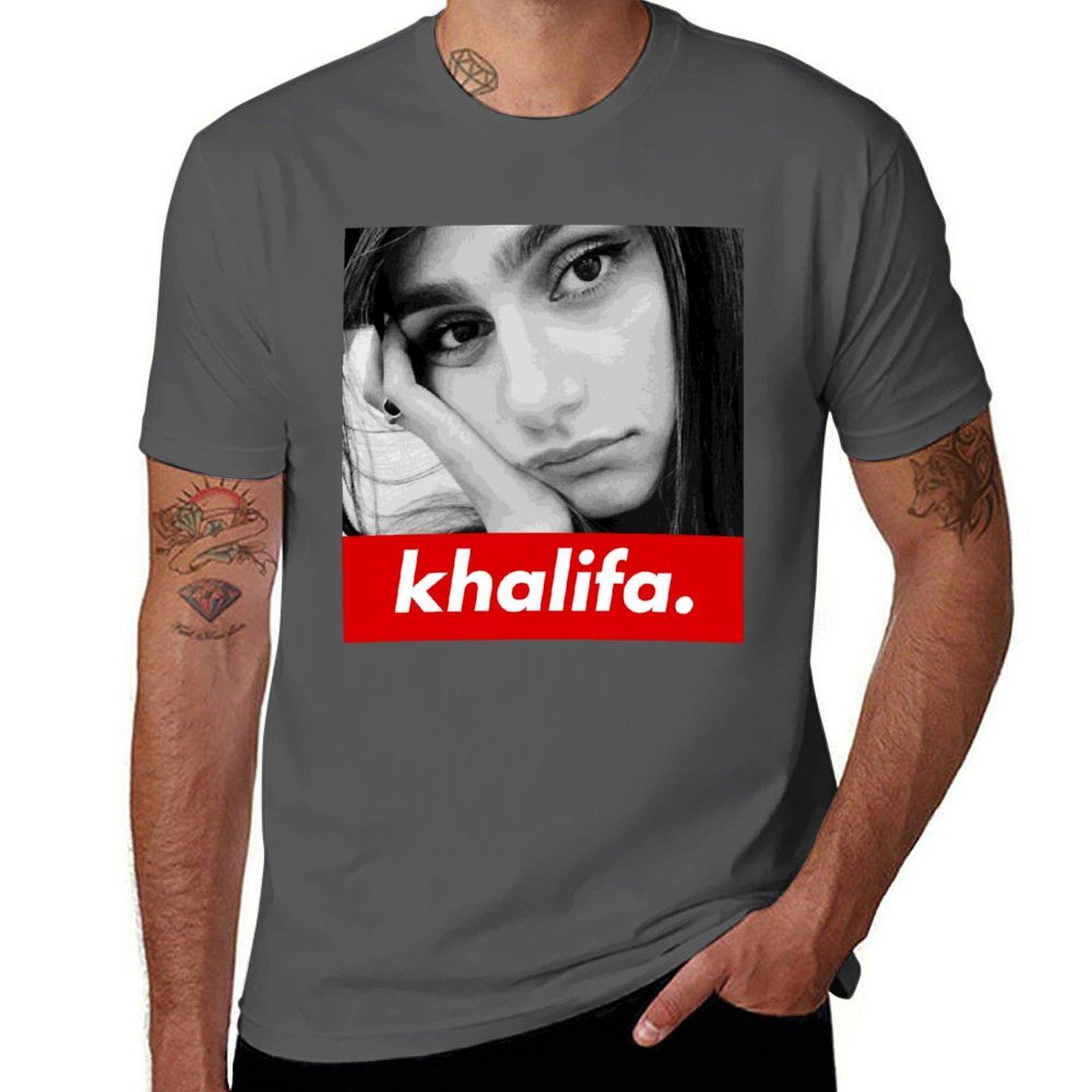 

Gift Idea Khalifa Gifts For Birthday T-Shirt t shirts for man pack cotton t shirt for man 100 percent cotton T-Shirt 4XL