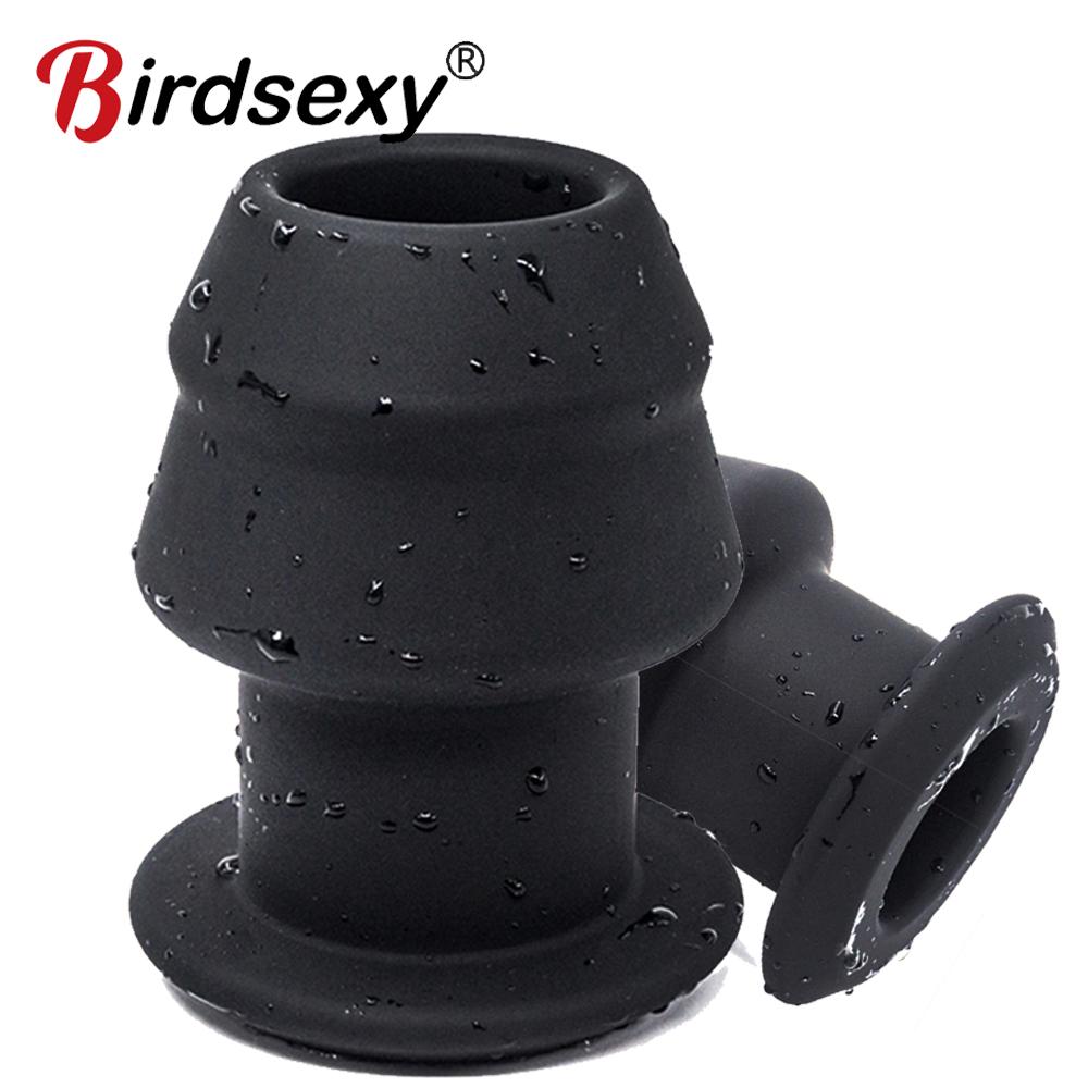 Hollow Anal Plug Sex Toys For Adult Anal Large Butt Plug Huge Prostate Massage For Men Treatment SM Products Anus Speculum