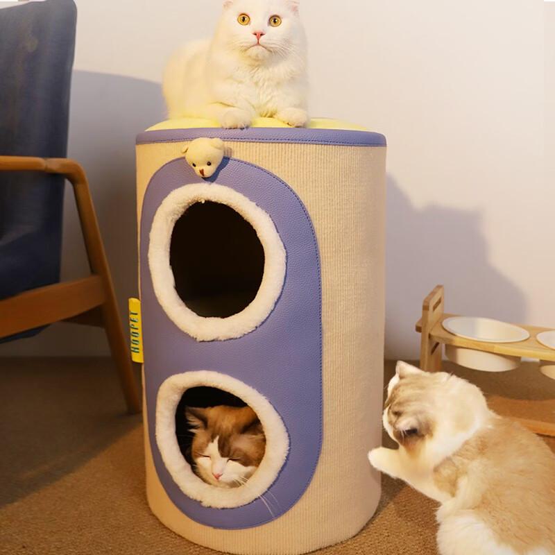 Hoopet Cat Tree with Sisal Barrel