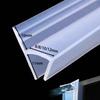3M Shower Glass Door Seal Strip, Silicone Soft Shower Door Sweep To Stop Leaks, Frameless Seal Strip
