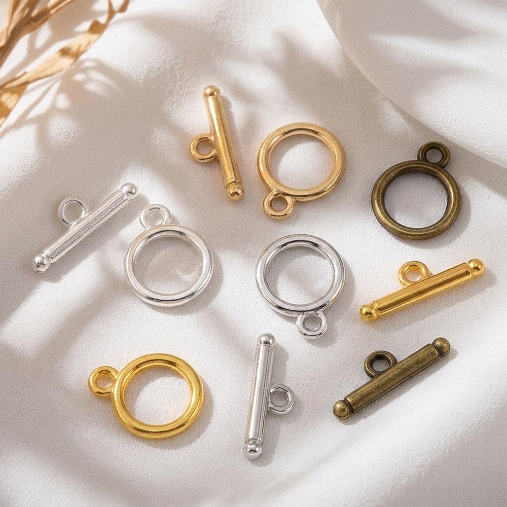 20sets 10Set Metal OT Toggle End Clasps Closure Fastener Buckle Connector DIY Necklace Bracelet Jewelry Making Supplies Material
