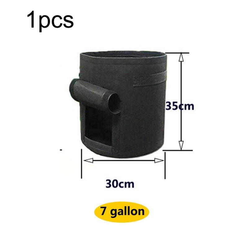 Fabric Potato Plant Flower Pots Grow Bags Flowr Flowerpot Fruit Plante Tools Garden Growing Vegetable Veg Planting