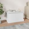 VidaXL Boîte de rangement blanc 50x30x28 cm bois d'ingénierie 816496