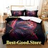 COOL Samurai Cat Bedding Set Duvet Cover Full Queen King Size Pillowcase Bed Printed Bed Set Aldult Kid Bedroom Single Twin