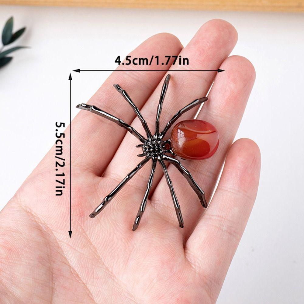 Spider Shape Spider Miniatures Crystal Spider Crystal Crafts Spider Ornaments  Party Decorations