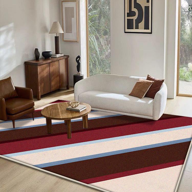 Nordischer Stil Kreative Geometrie Teppich Wohnzimmer Sofa Bereich Dekoration Teppiche für Schlafzimmer Ankleidezimmer Bodenmatte Rutschfest Waschbar