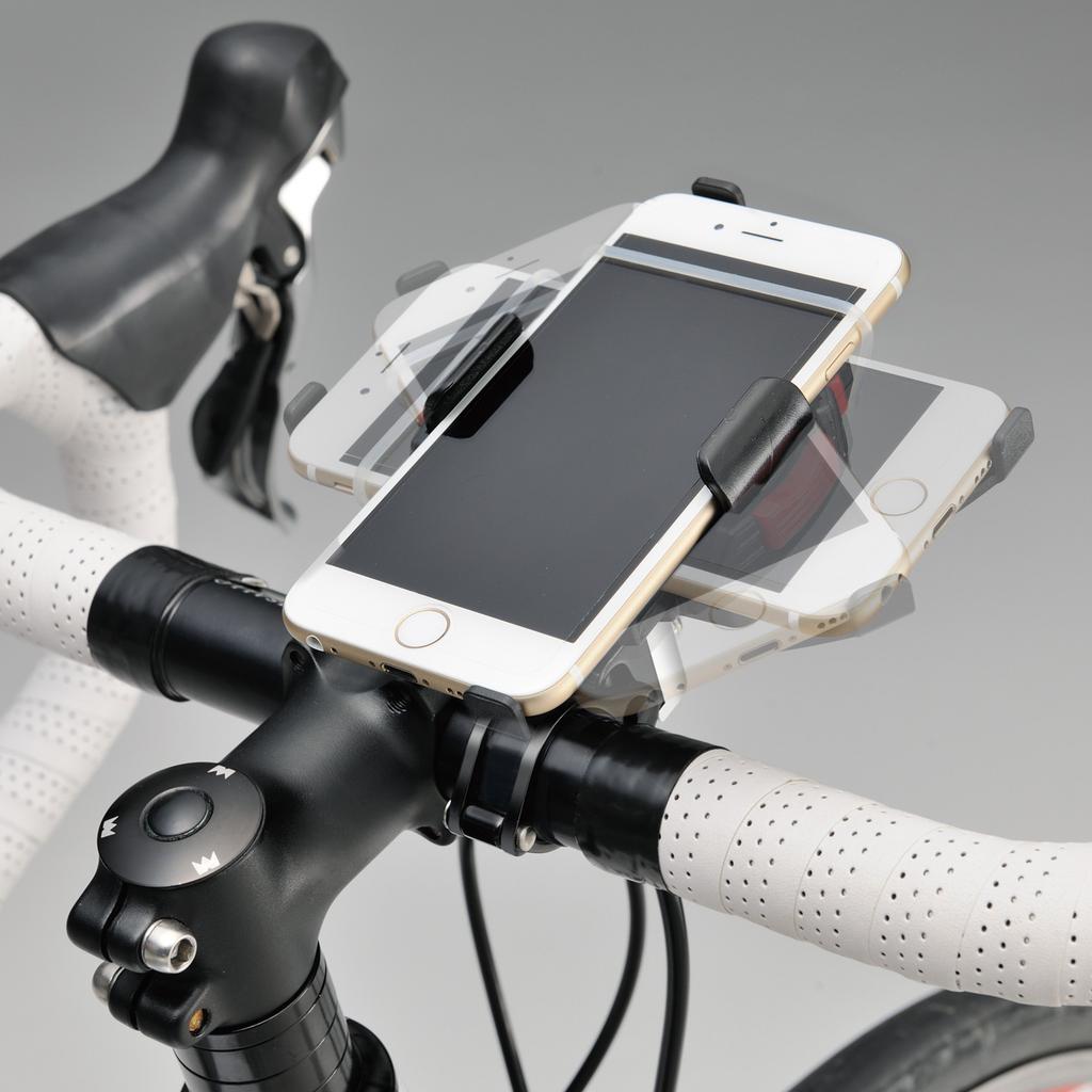 MINOURA Bicycle Smartphone Lightweight LW Oversized Fits Black iH-520-OS Holder, Clamp, 27.2/31.8/35mm,