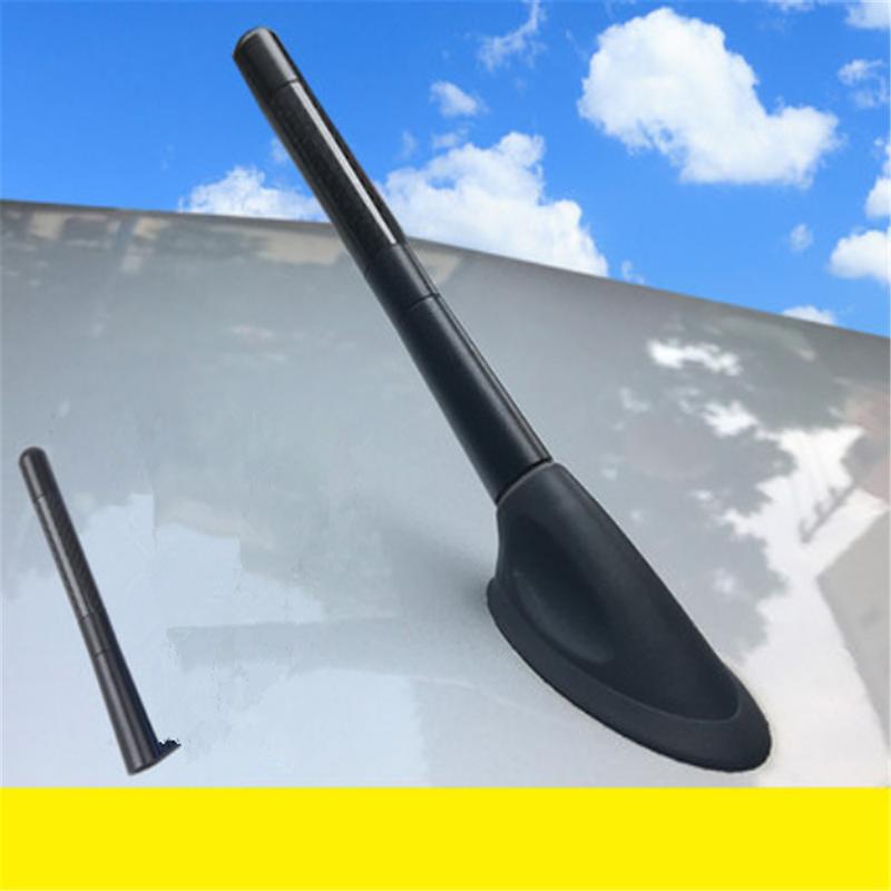 car Carbon Fiber Short Radio Antenna For Citroen C1 C2 C3 C4 C5 C6 C8 C4L Elysee Xsara CACTUS DS3 DS4 DS5 DS5LS DS6
