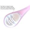 1Pcs Double Sided Tongue Coating Cleaner Antibacterial Tongue Scraper Adult Scraper Dual-Purpose For Removing Bad Breath