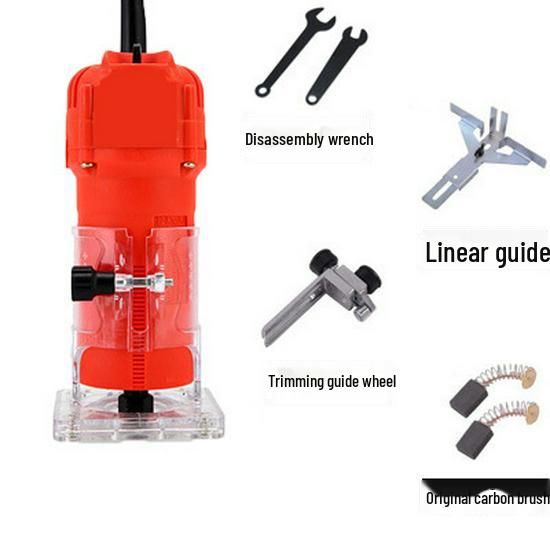 Multifunctional Wood Trim and Engrave Machine - Aluminum-Plastic Plate Slotter 220V/110V