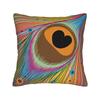 Colorful Ethnic Pattern Peacock Feather Mandala Pillow Cover  Vintage Pillow Case For Couch Sofa Bedroom Soft Pillowcases Gift
