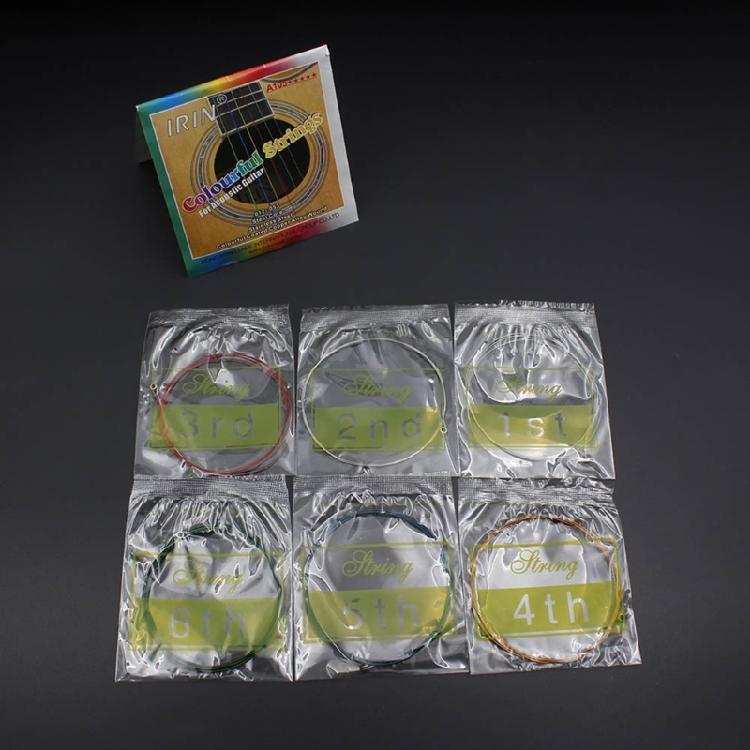 Set of 6 Guitar String Replacements Acoustic Guitar Strings Part Stainless Steel