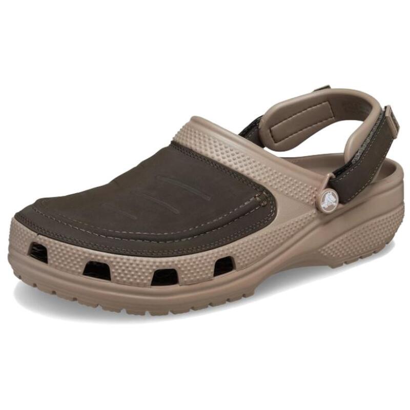Crocs Fashion Breathable Versatile Simple Hole Shoes Men's Brown