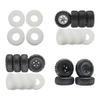 4Pcs RC Car Wheel Tires Set Replacements for MN90 MN91 MN99 MN99S Model Buggy Parts DIY Modified