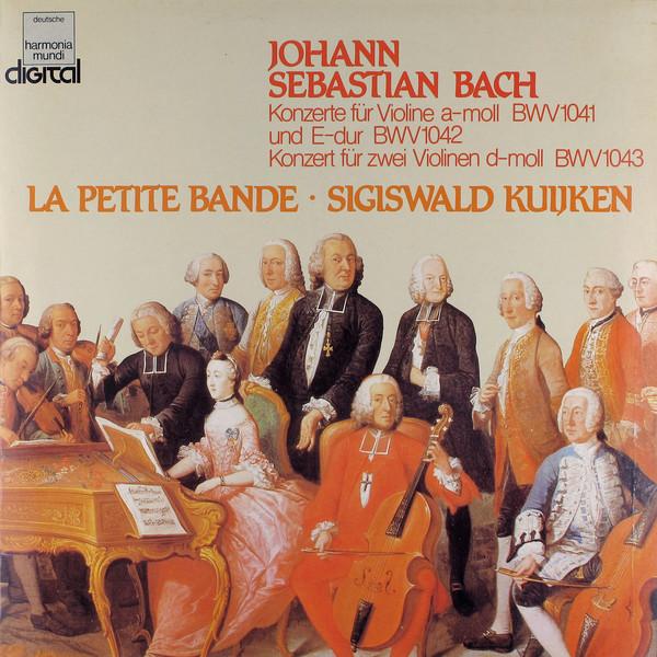 

LP Record JOHANN SEBASTIAN BACH LA PETITE BA Konzerte Fur Violine Amoll BWV 104 1C0671997431 DEUTSCHE HARMO 1984 Germany Classical Used