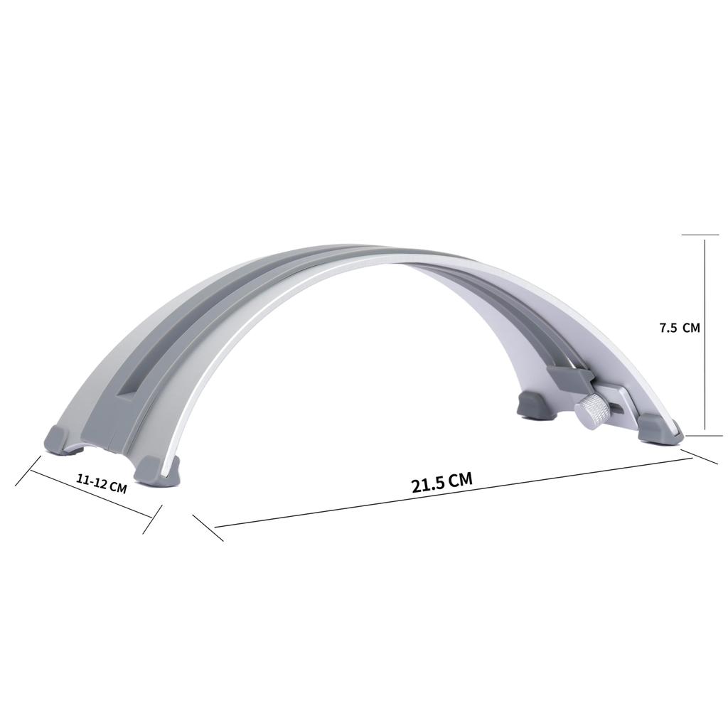 Psitek Adjustable Vertical Laptop Stand 6061 CNC Precision Anodized Fits up to Ventilated Silicone Pad - Aluminum, Machined, Finish, 17" Laptops,