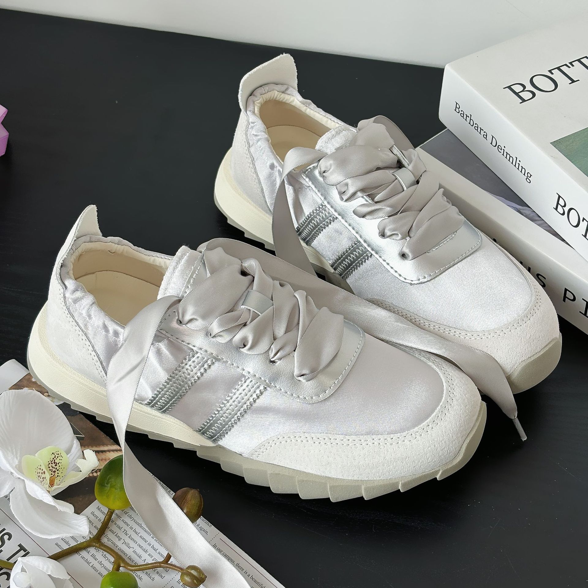 

Women s shoes summer new niche design single shoes German training shoes breathable casual lightweight ins versatile board shoes 40