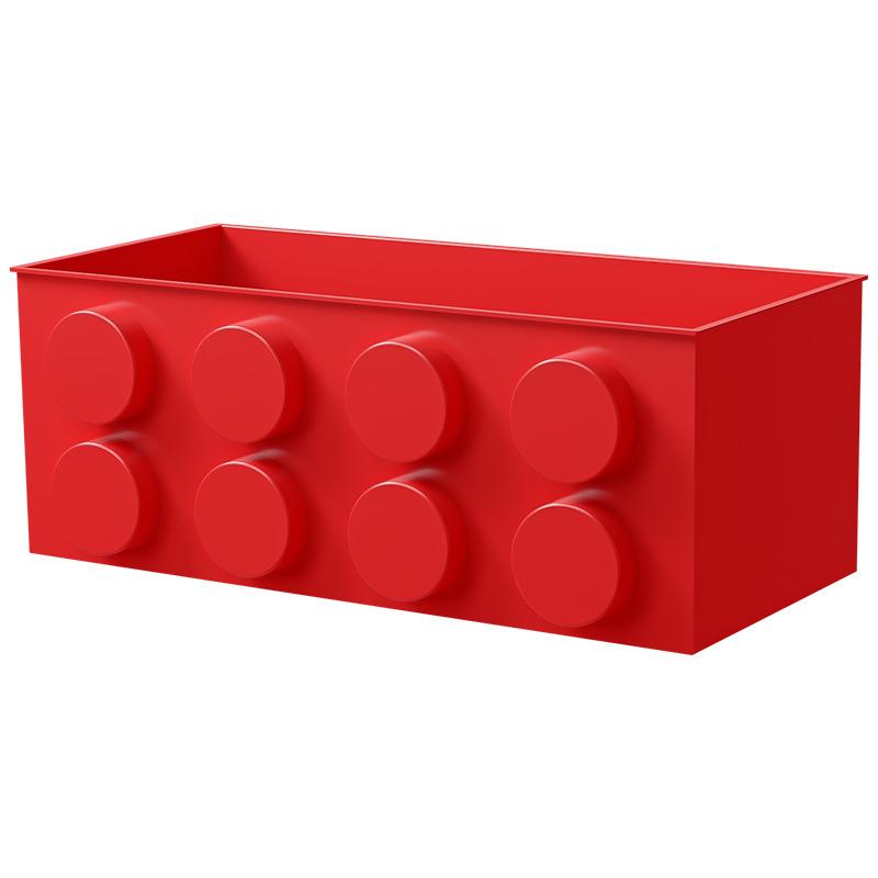 Stavebnice Lednice Úložný regál Magnetický nástěnný box na různé předměty Úložný regál na bok lednice