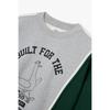 STUDIO TOMBOY Color Detail Graphic Sweatshirt 9106122108ar 