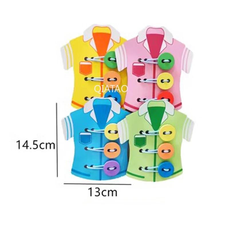 DIY Wood Accessories Montessori Busy Board Castle Sheep Animal Whales Bus Wall Toy Training Material Pack Educational Toy For Ch