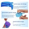 Silicone Soda Can Lids with Straw Beverage Can Cover Leakproof Dustproof Drinks Beer Can Top Protectors for Canned Beverage
