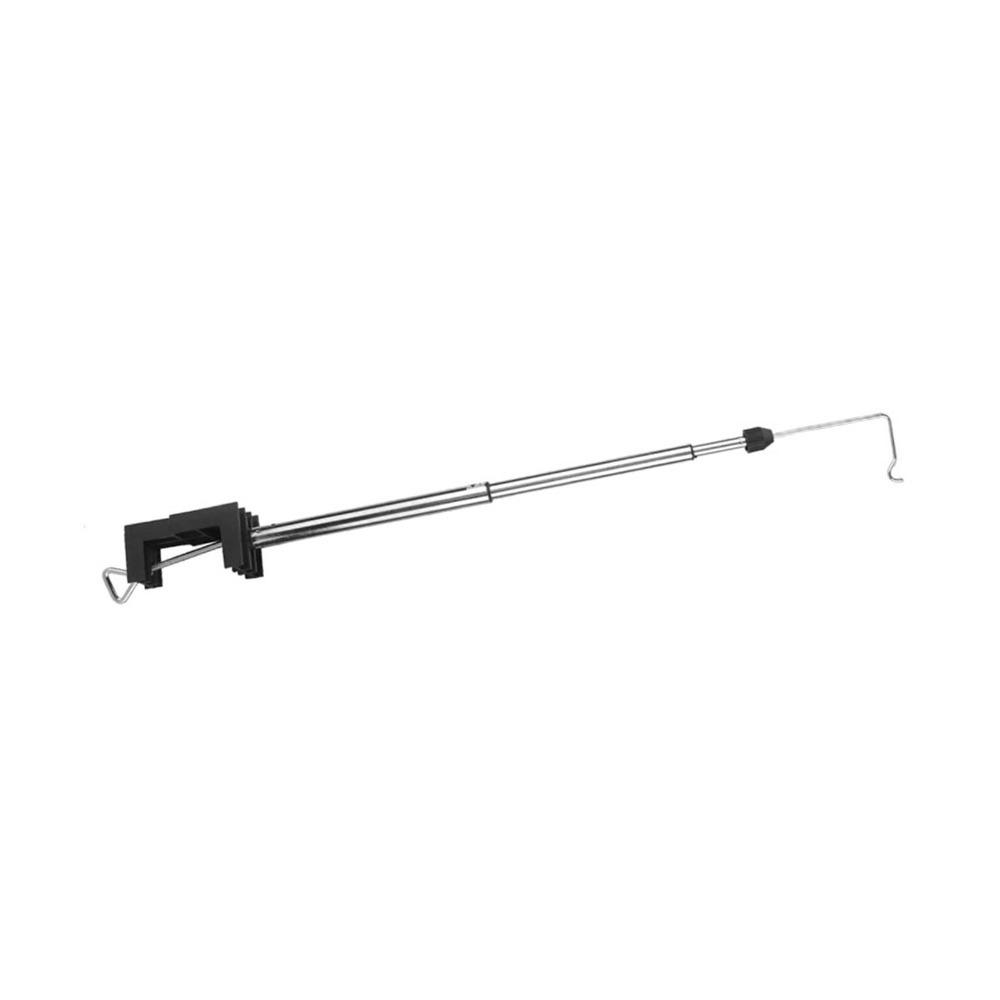 Black Color Finish Rotary Tool Hanging Stand 360 Degree Rotation Steel Rod Material Flex Shaft Hanger Stand with Table Clamp