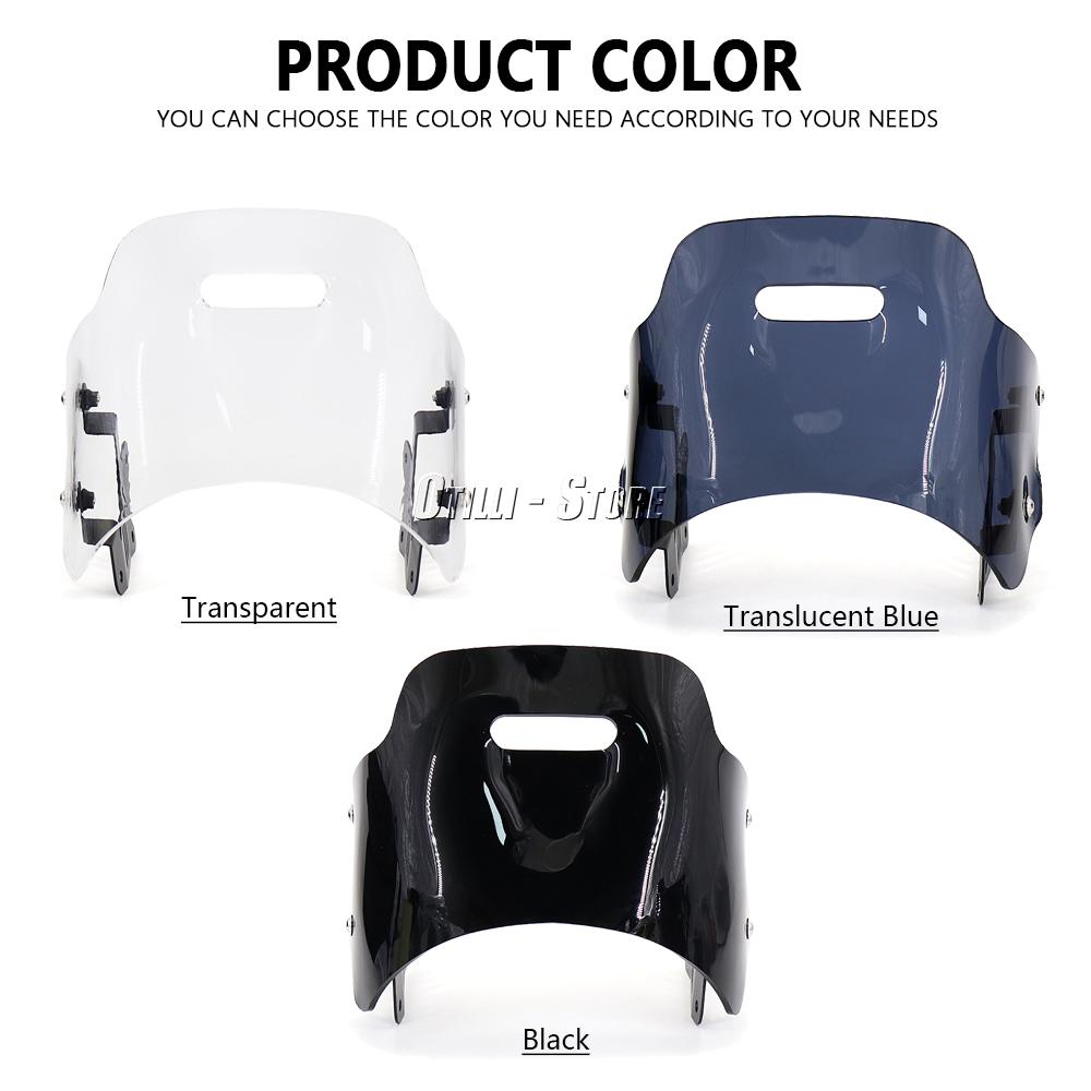 2022-2024 Windshield Windscreen Fit For YAMAHA XSR 900 XSR900 Xsr 900 Motorcycle Wind Deflector Visor Screen Shield Accessories