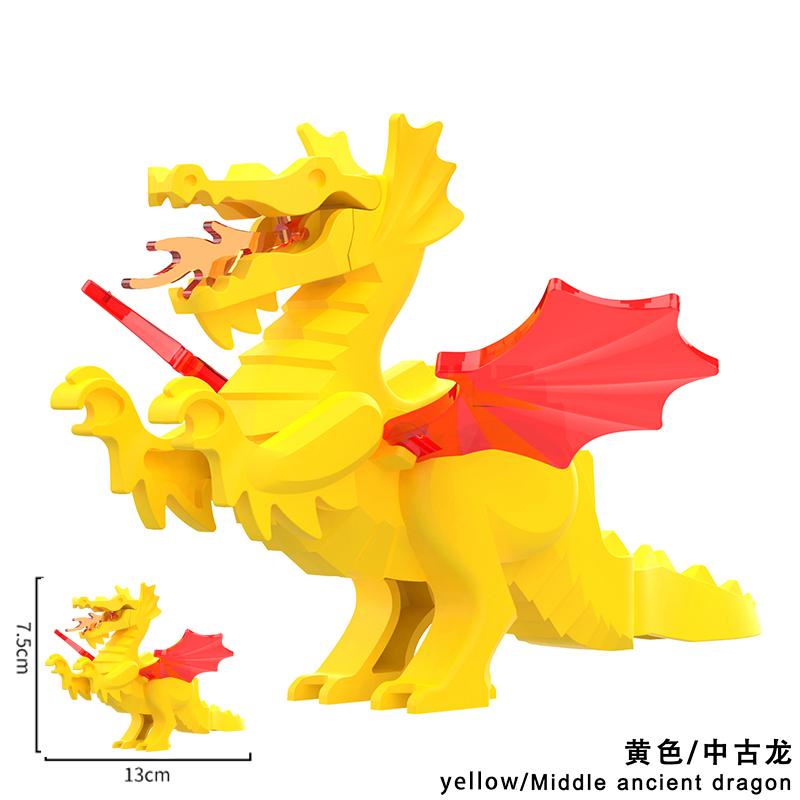 Hochwertiger Moc Hochwertig Kreativ Hochwertig Mittelalterliche Fantasy-Kreatur Hochwertige Action Hochwertige Figuren Bausatz Hochwertig