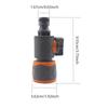 Water Hose Connectors and Fittings in-Lines Water Hose Fittings Quick Release Water Hose Adapter Connector with Control Valve