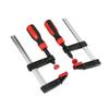 4pcs Steel Construction Bar Clamps 300 Lbs Load Capacity F-Style Bar Clamp Parallel Clamps  Crafts