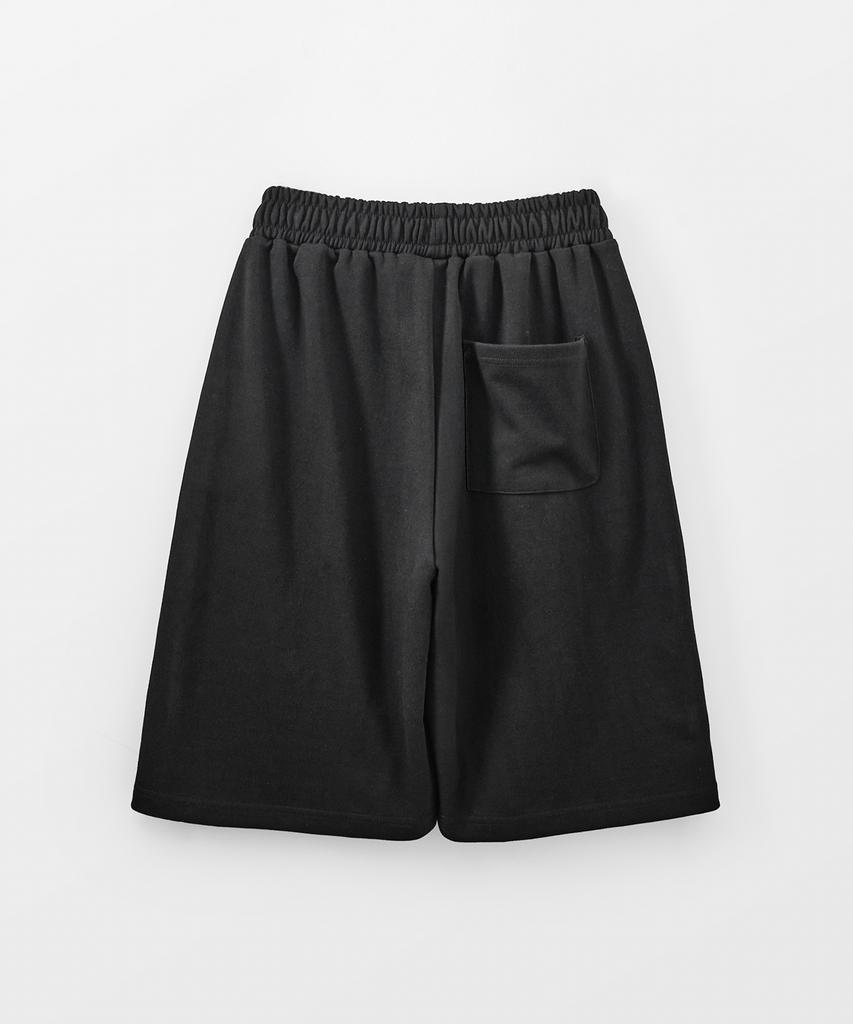 TAKEASY Essential Half Sweatpants (Black)