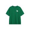 Li-Ning Sports Lifestyle Series Back Letter Pattern Printed T-Shirt Men Tops Cool-Mint-Green AHST437-3