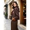 G·TENNA Women's Short Wool Blend Coat