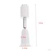 E27 Standard Screw-in Lamp Holder Adjustable Plastic Track Lighting Fixture