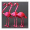 Kenya Sisal Flamingo Object - African Decor - Pink Bird Figurine
