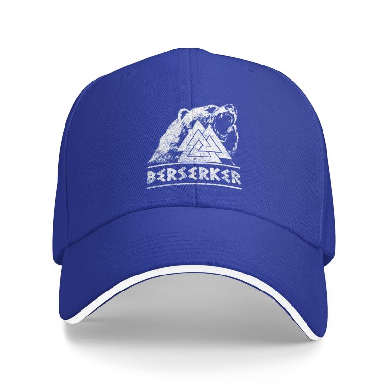 Custom Odin's Special Warrior Bear Baseball Cap Women Unisex Breathable Viking Forces Berserker Dad Hat Outdoor