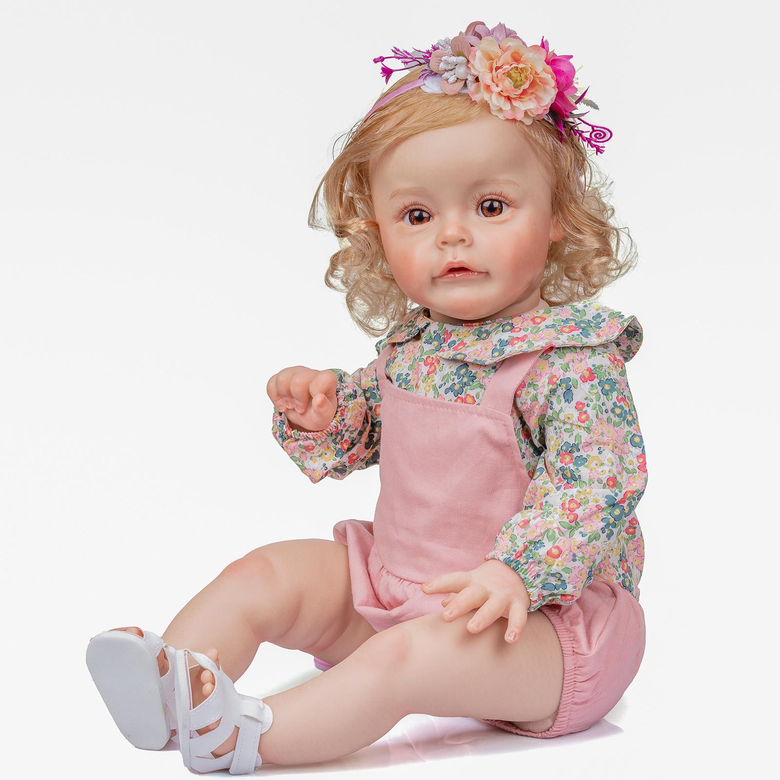 60CM Suesue Realistic Handmade Reborn Baby Doll - Exquisite Craftsmanship 60 cm