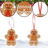 Christmas Letter Pendant, Gingerbread Figurines, Christmas Ornaments,Christmas Tree Decoration Pendant,Christmas For Children