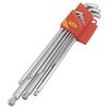 TONE BLB900S Short Neck Long Ball Point Wrench Set L-Shaped (9 Pieces)
