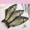 Creative Fish Shape Pencil Case With Polyester Material Fun Storage For Students And Kids