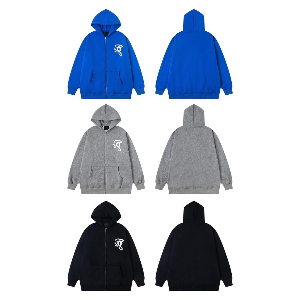 Synaworld Unisex Trendy Hip Hop Letter Print Fleece Hoodie - Casual Loose Fit for Men and Women