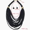 Bohemian Multi-layer Ethnic Seed Bead Necklace Set
