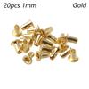 50pcs Metal Ultra-small Buckle 1.5/2.0/2.5mm Mini Eyelet Buttons Snap DIY Doll Belt Buckles Bag Shoes Clothes Sewing Accessories