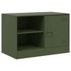 VidaXL TV Cabinet Olive Green 67x39x44 Cm Steel 841699