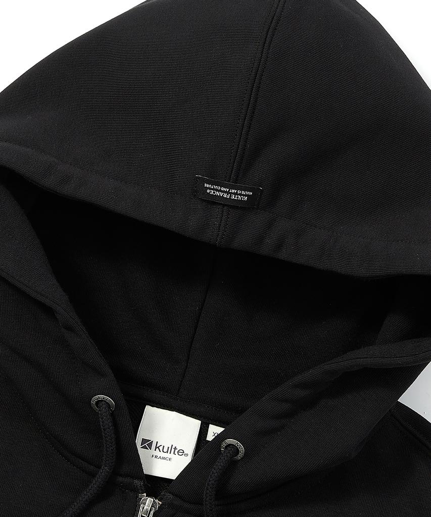 Kulte Palm Tree Hood Vest Black