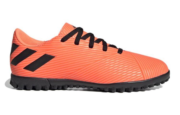 Adidas Slip Resistant Abrasion Resistant Low top Soccer Shoes Orange Kids' EH0503