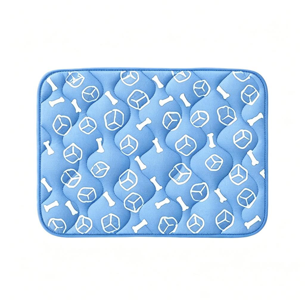 Pet Cooling Mat Summer Cooling Pad for Dogs and Cats Comfortable Cooling Floor Mat Heat Relief Ice Pad for Pets Portable and Durable