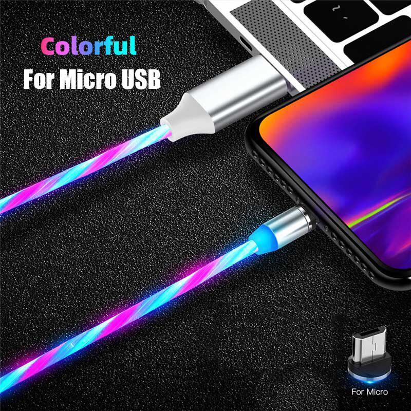 TD Lightning Cables Luminous USB Data Cable 8-pin Magnetic Charging Cable for Telephone Accessories Fast TD Lightning Cables Luminous USB Data Cable 8-pin Magnetic Charging Cable for Telephone Accessories Fast