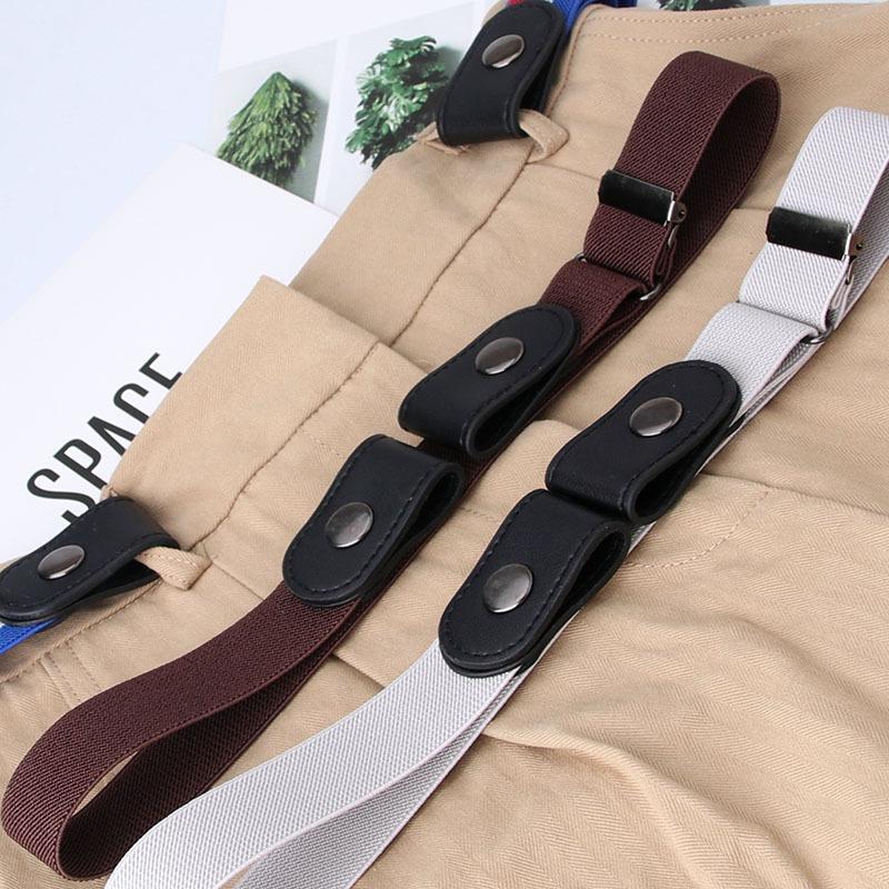 Lazy Ins-style Belt for Women Summer Decorative Jeans Fashion Trendy Women Belt Elastic Invisible Belt